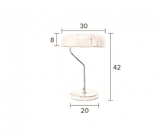 Eclipse table lamp