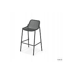 Round bar stool