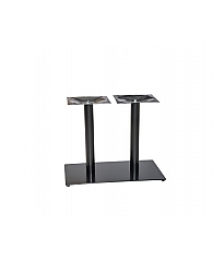 Iron D table base