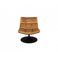 Bar lounge velvet chair