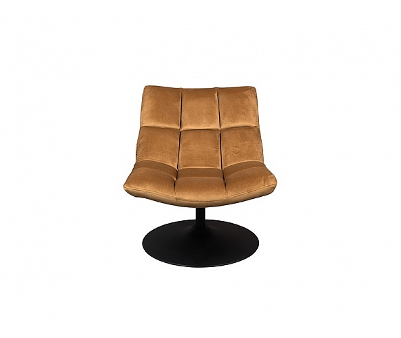 Bar lounge velvet chair