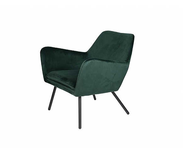 Bon velvet lounge chair