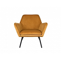 Bon velvet lounge chair