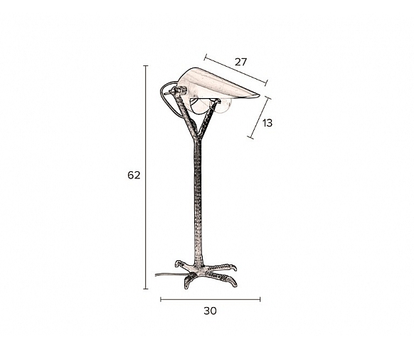 Falcon table lamp