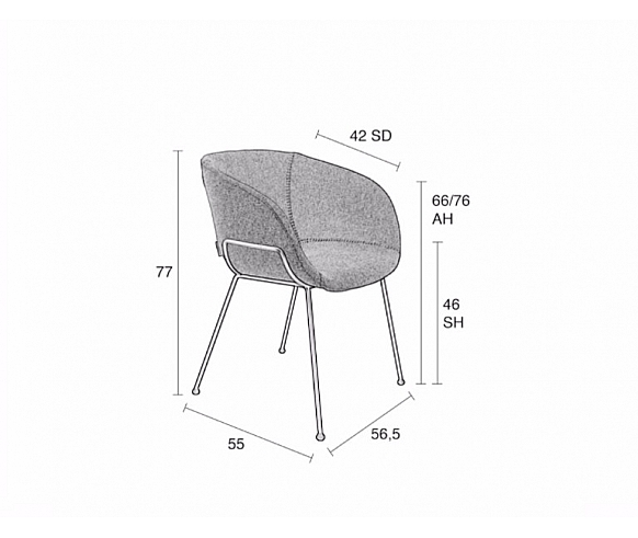 Feston armchair