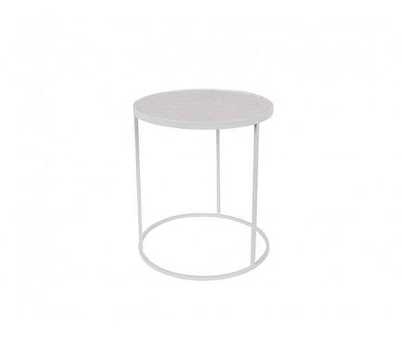 Glazed side table